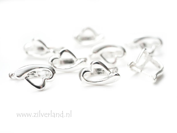 1 Stuk Sterling Zilveren Hangerklem