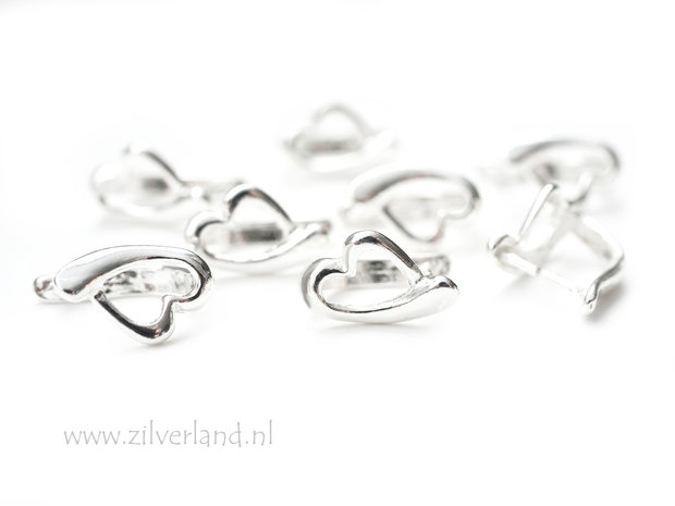 1 Stuk Sterling Zilveren Hangerklem