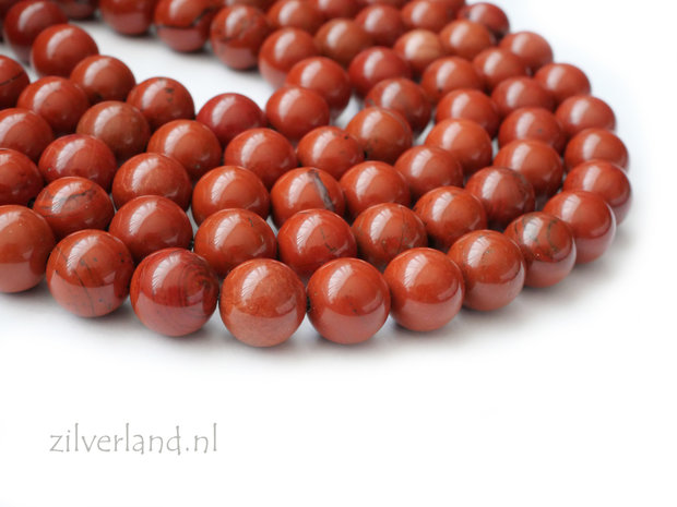 8mm Rode Jaspis Edelstenen Kralen