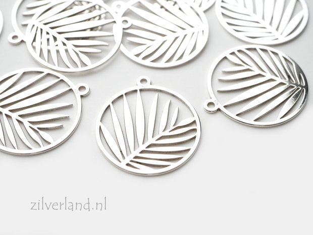 Sterling Zilveren Hanger- Palmboom