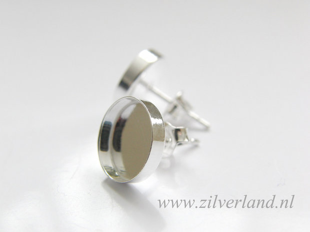 10mm Sterling Zilveren Oorstekers