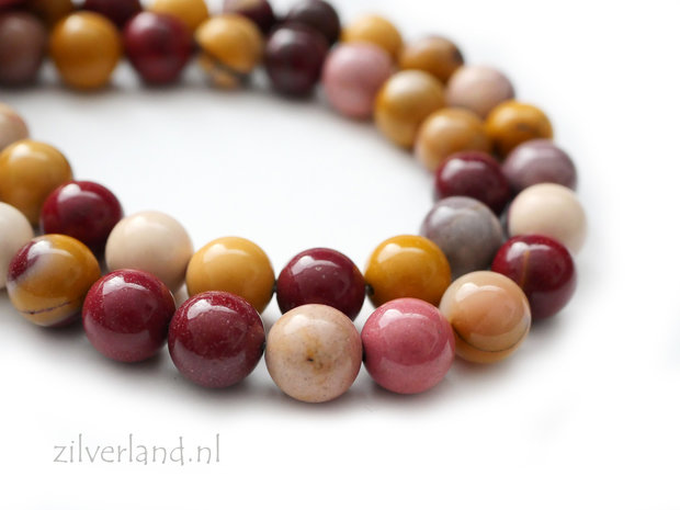 10mm Mookaiet Edelsteen Kralen