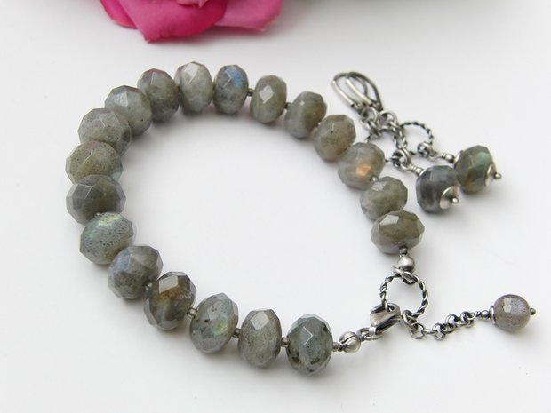 Sterling Zilveren Armband met Labradoriet