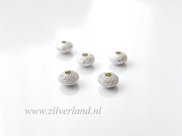 10 Stuks Sterling Zilveren Kralen