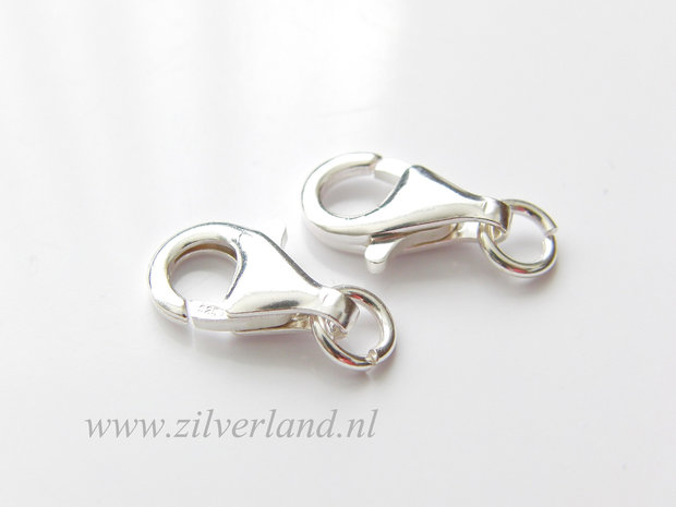 16mm Sterling Zilveren Lobsterslot