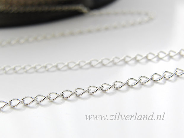 1 Meter Sterling Zilveren Jasseron
