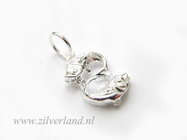 Vissen  Sterrenbeeld Hanger Zilver 925