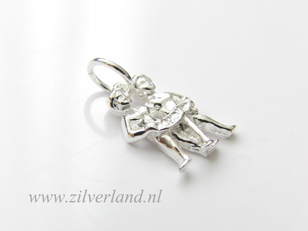 Tweeling Sterrenbeeld Hanger Zilver 925