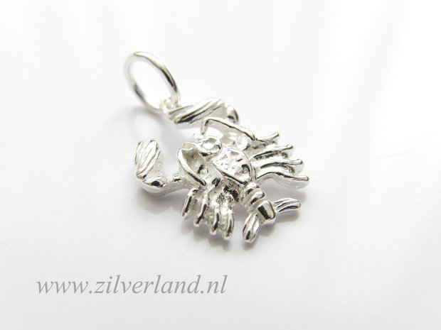 Kreeft Sterrenbeeld Hanger Zilver 925