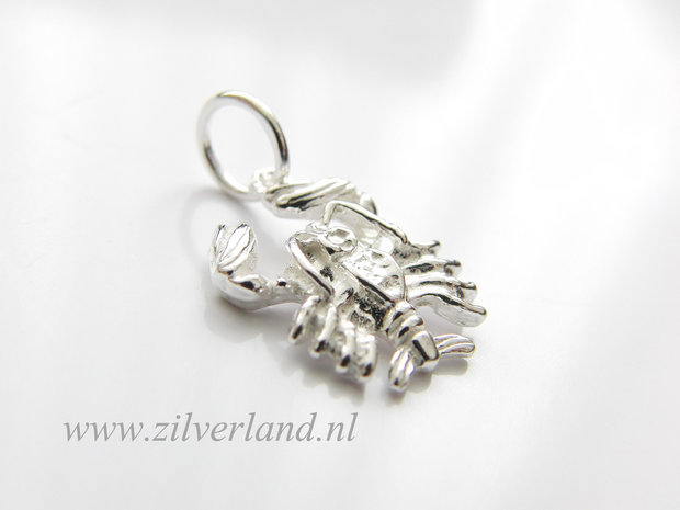 Kreeft Sterrenbeeld Hanger Zilver 925