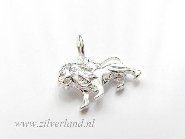 Leeuw Sterrenbeeld Hanger Zilver 925
