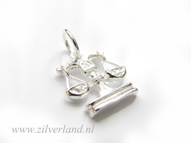 Weegschaal Sterrenbeeld Hanger Zilver 925