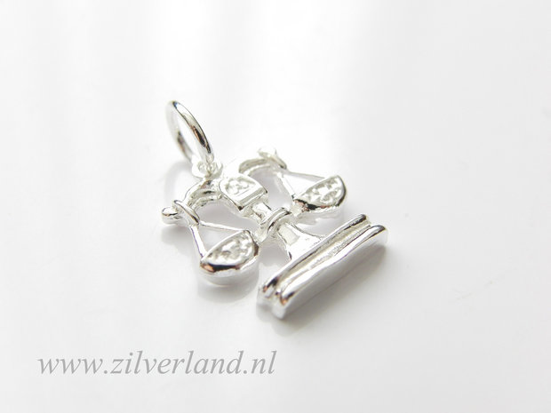 Weegschaal Sterrenbeeld Hanger Zilver 925