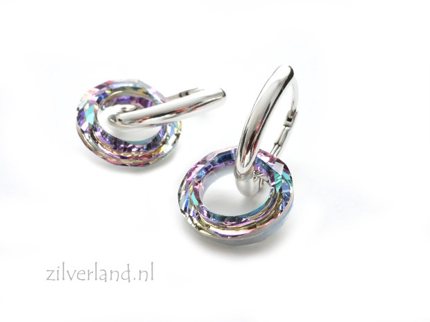 Sterling Zilveren Oorhaken Zonder Montage Oog