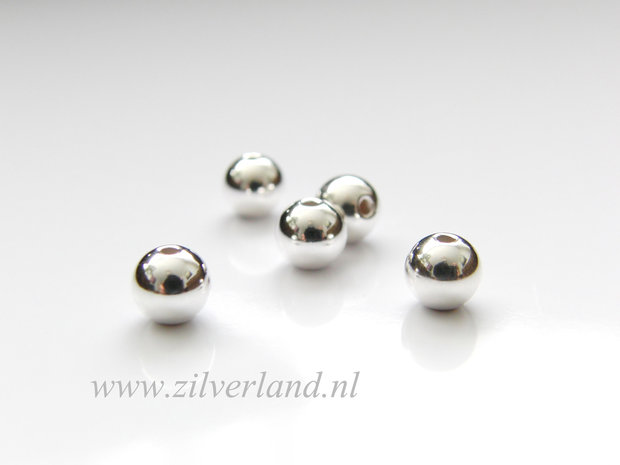 10 Stuks 6mm Sterling Zilveren Kralen-