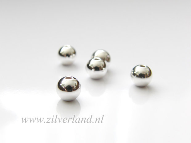 10 Stuks 6mm Sterling Zilveren Kralen-