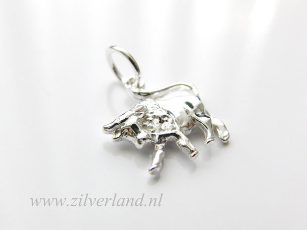 Stier Sterrenbeeld Hanger Zilver 925