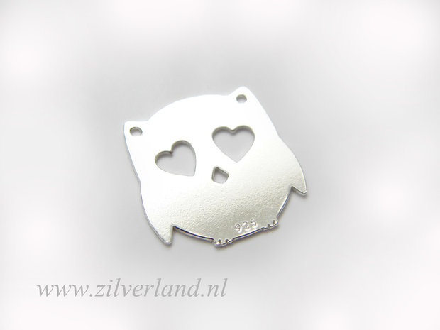Sterling Zilveren Hanger- Uil
