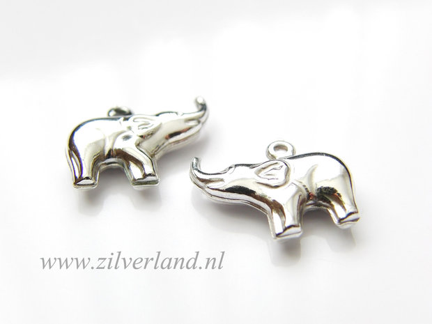 Sterling Zilveren Bedel- Olifant