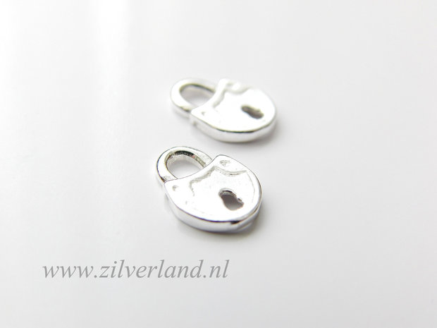 Sterling Zilveren Bedel- Slotje