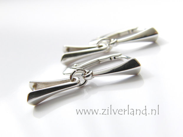 Sterling Zilveren Oorbelhaken met Hangerklem