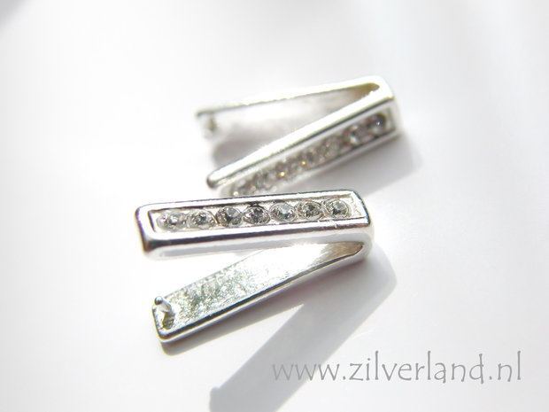 1 Stuk Sterling Zilveren Hangerklem