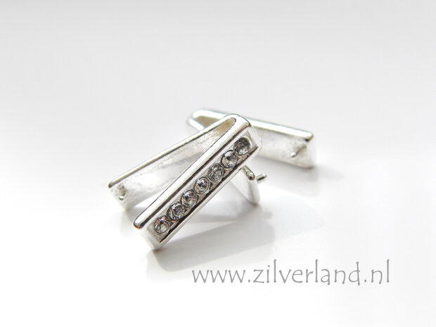 1 Stuk Sterling Zilveren Hangerklem