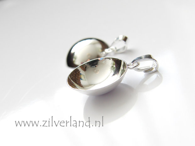 Sterling Zilveren Hanger voor UV Hars/Resin