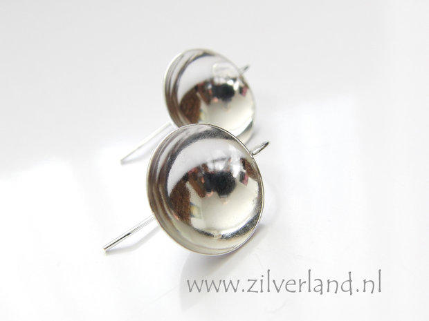 Sterling Zilveren Oorhaken voor UV Hars/Resin