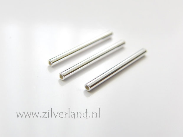 10 Stuks 20mm Sterling Zilveren Buiskralen