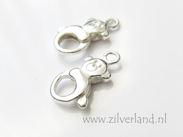 21mm Sterling Zilveren Sluiting- Beer