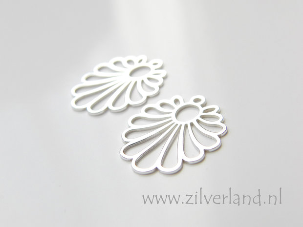 1 Stuk Sterling Zilveren Connector/Chandelier