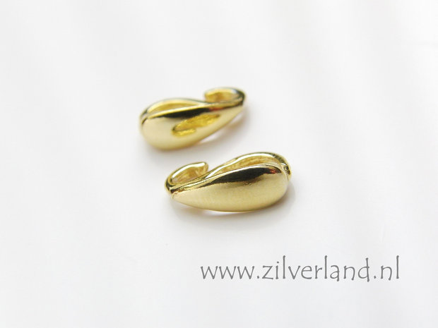 1 Stuk Sterling Zilveren Hangeroog- Verguld