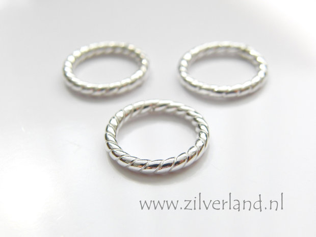 1 Stuk Sterling Zilveren Ring