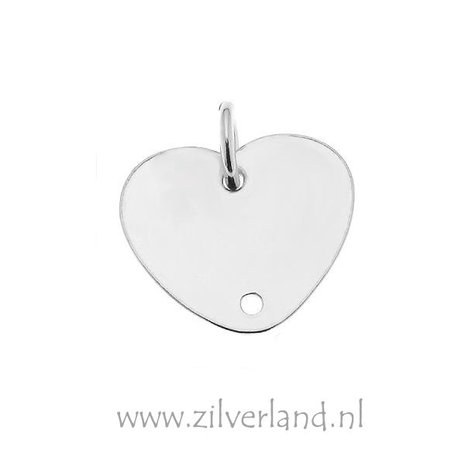 1 Stuk Sterling Zilveren Connector- Hart