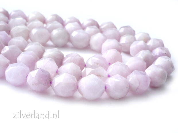10mm Kunziet Edelstenen Kralen- Diamond Cut