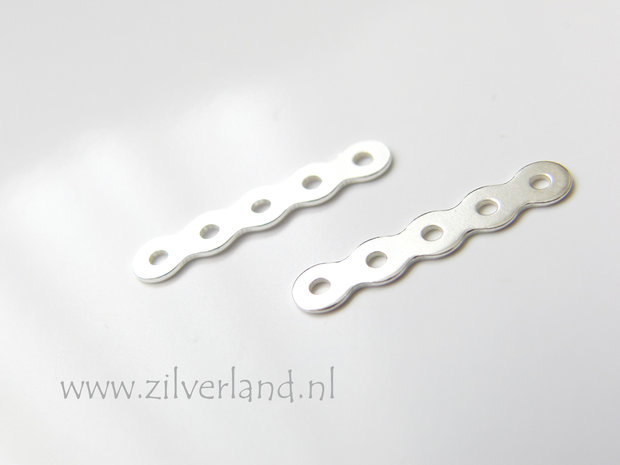 4 Stuks Sterling Zilveren Verdelers voor Vijf Snoeren