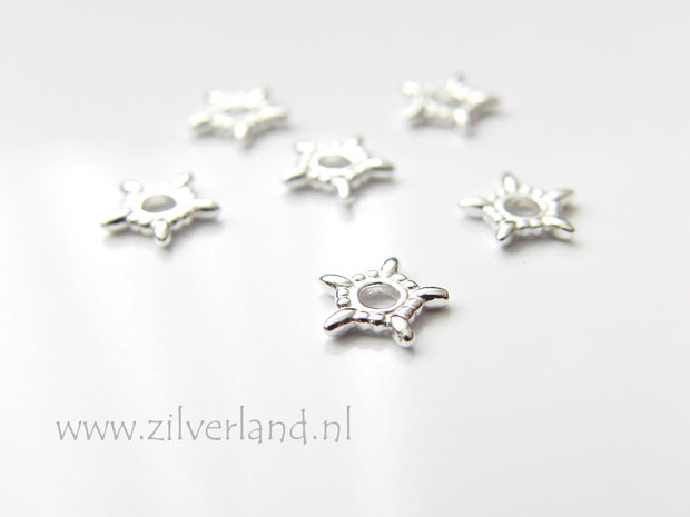 10 Stuks Sterling Zilveren Spacers