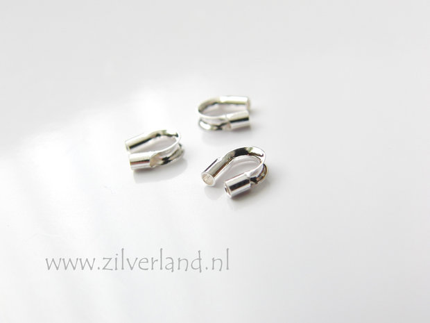 10 Stuks Sterling Zilveren Draadbeschermer