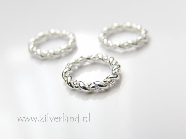 1 Stuk Sterling Zilveren Ring