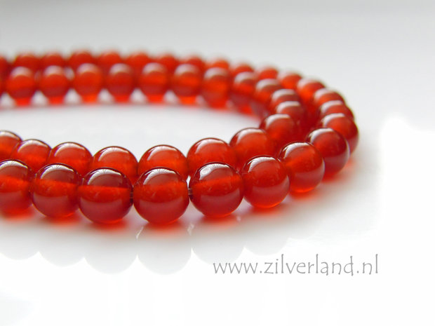 6mm Carneool Edelstenen Kralen