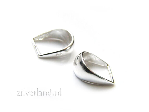 1 Stuk Sterling Zilveren Hangerklem 11mm