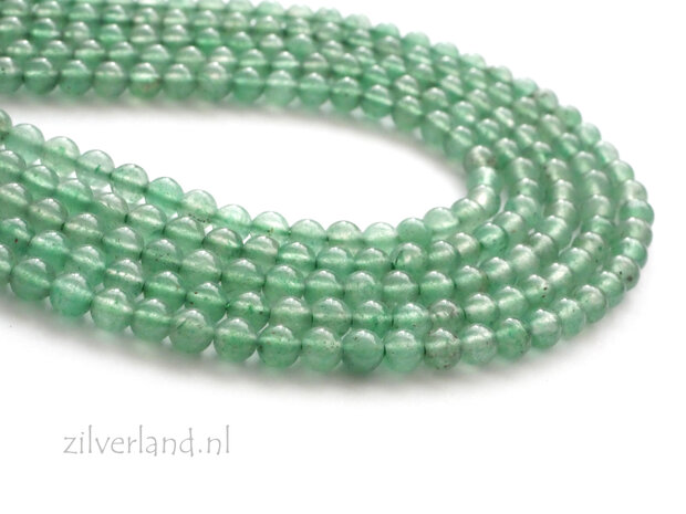 Aventurijn kralen- 3mm kleine kraaltjes sieraden maken