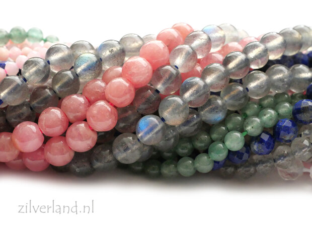 4mm Rhodochrosiet Edelsteen Kralen