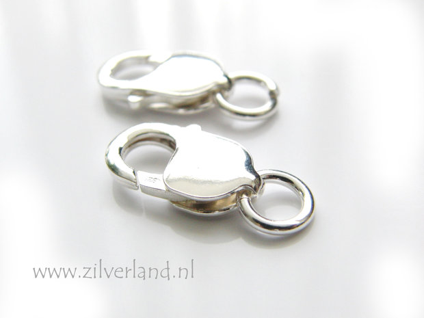 18mm Sterling Zilveren Lobsterslot