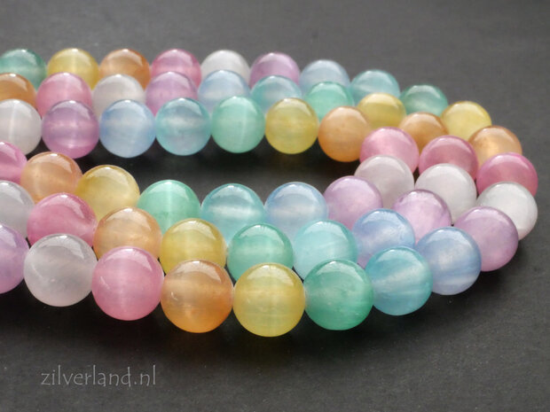 8mm Seleniet Edelstenen Kralen