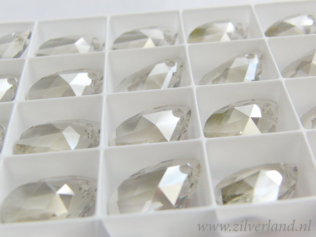Swarovski Almond Kristal "Silver Shade"