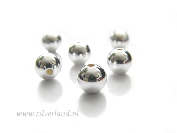 10 Stuks 8mm Sterling Zilveren Kralen