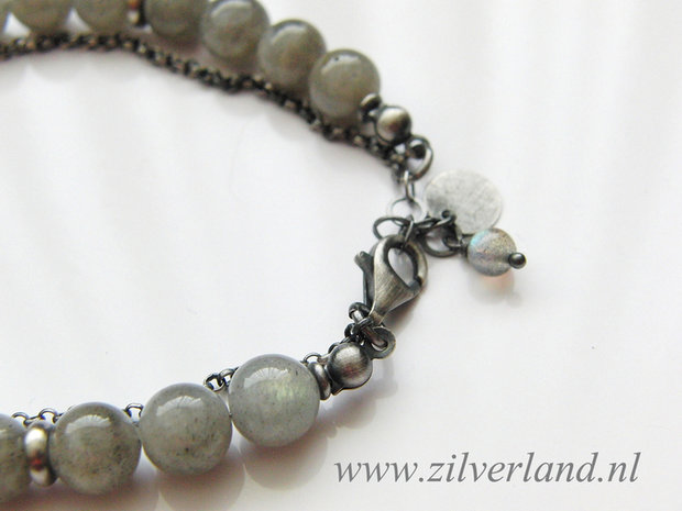 Edelstenen Armband met Labradoriet