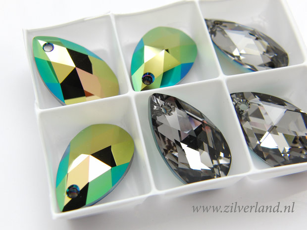 Swarovski Almond Kristal "Crystal Scarabaeus Green"
